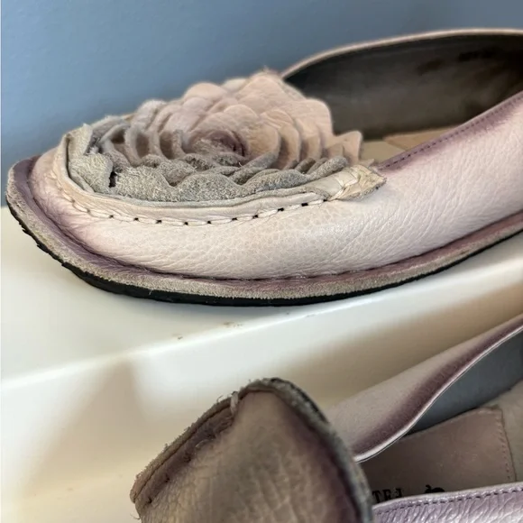 Spring Step Women's Floral Loafers - Lavender - Picture 8 of 10